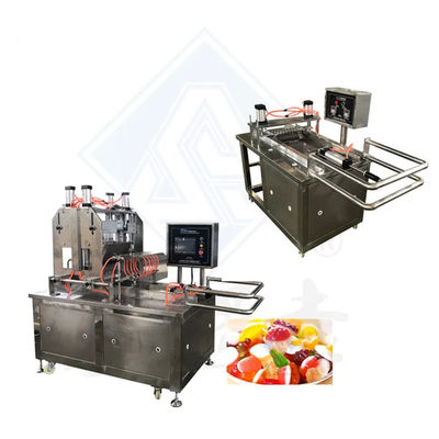 50kg/h Máquina de fazer amortecedores suaves Automática de moldagem de doces de ursinho de goma de Xangai