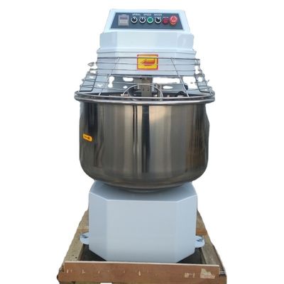 Economia de energia 50kg de aço inoxidável espiral de massa de mistura para a massa de kneading profissional