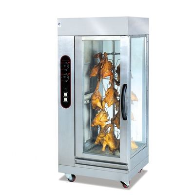 Eletrodoméstico de cozinha de estilo avançado de gás autônomo duas lâmpadas rotisserie para ovelhas e porcos
