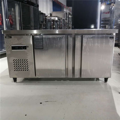 50-300L Capacidade de aço inoxidável 4 gaveta frigorífico armário mesa de trabalho contador top 110V
