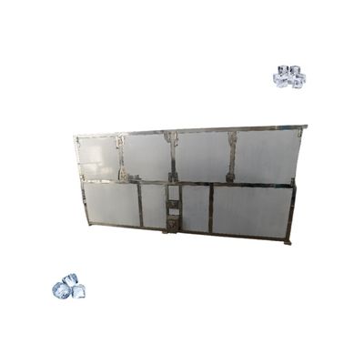 Home 10 toneladas de água de refrigeração máquina de gelo cubo máquina de gelo com capacidade de armazenamento de gelo 1000kg