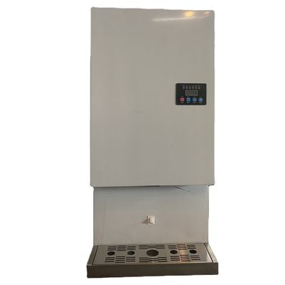 Fabricante automático de cubos de gelo industriais de 100 kg com refrigeração por água e compressor Bristol