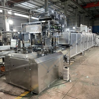 Depositando máquina de fabricação de doces duros para produção automática de doces de geleia de vitaminas