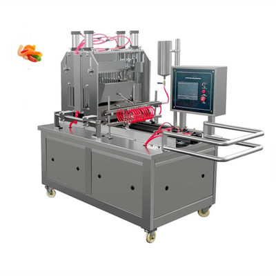 3kw Semi Automático Ursos Feijões Anéis goma doces Depositando máquina para doces de formação