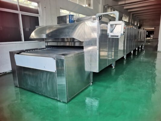 Túnel de biscoitos automáticos de alta produção 400 Forno para bebidas alimentares 12KW em Nice