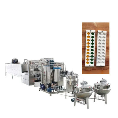 Máquina de moldagem industrial de 150 kg/h para fabricação de doces