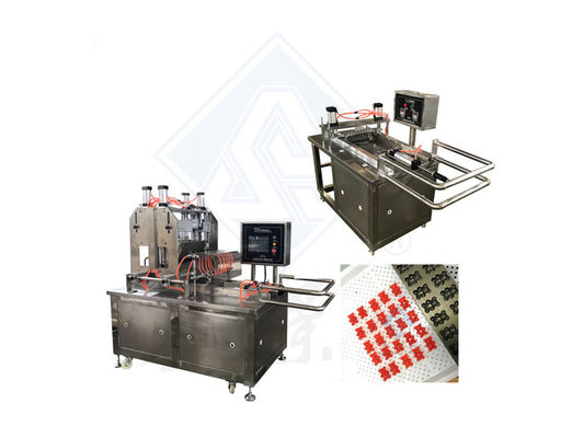 Máquina automática de fazer doces de caramelo do Shanghai Gummy Bear Candy Factor