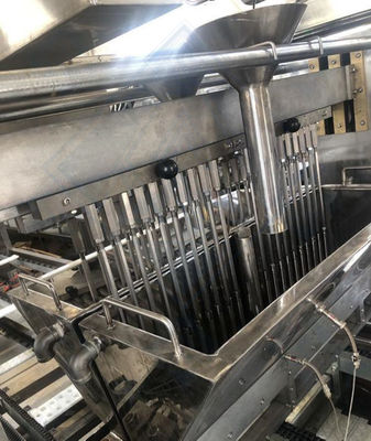 Linha de produção de doces de alta produtividade de grande capacidade 150 kg/h-600 kg/h para indústria