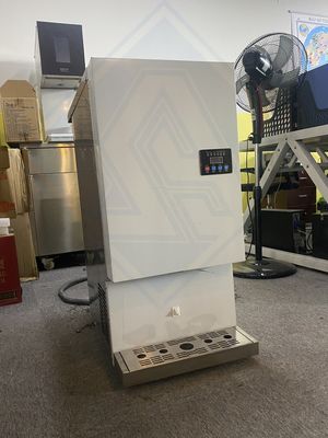 Máquina de gelo industrial 60kg Fabricante automático de cubos de gelo Nice Maker aço inoxidável 304
