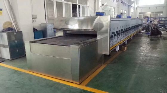Materiais de milho 5/10 bandejas Big Bakery Pizza Tunnel Forno para a indústria de mineração de energia