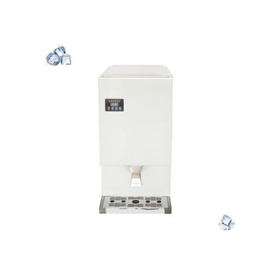 Fabricante de gelo comercial de 40 kg com capacidade de armazenamento de gelo de 200 kg e fácil operação