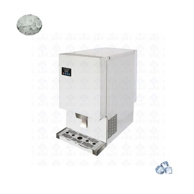 Fabricante de gelo comercial de 40 kg com capacidade de armazenamento de gelo de 200 kg e fácil operação