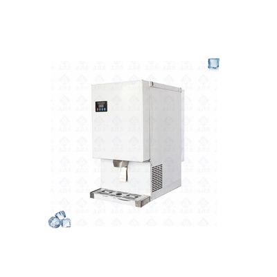 Fabricante de gelo comercial de 40 kg com capacidade de armazenamento de gelo de 200 kg e fácil operação