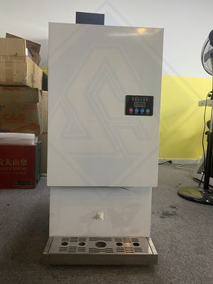 Modo de refrigeração Cubo de refrigeração a ar Fabricante de cubos de gelo Máquina de gelo industrial de 120 kg Automática
