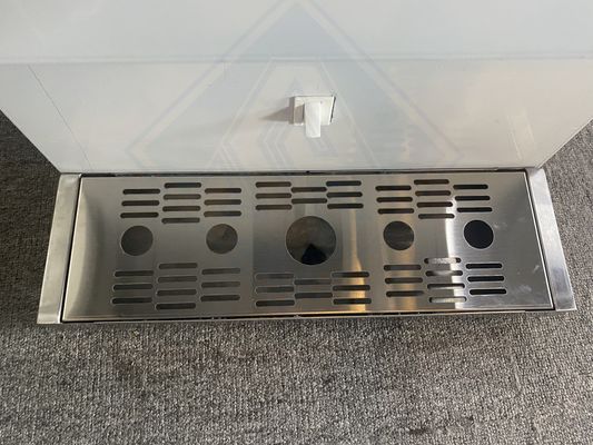 Modo de refrigeração Cubo de refrigeração a ar Fabricante de cubos de gelo Máquina de gelo industrial de 120 kg Automática