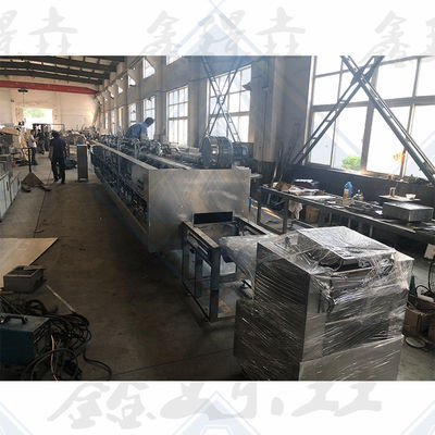 600 Modelo de grande capacidade Biscoitos duros moles Forno de túnel de biscoitos para processamento de moinho de farinha