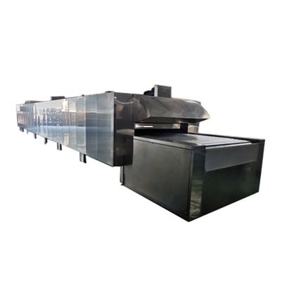 Linha de produção de fornos de túnel de alta produção para fabricação de biscoitos multifuncionais