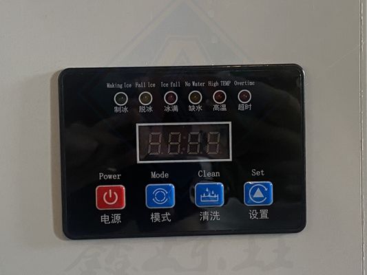 Máquina Industrial de Gelo Inteligente Máquina Automática de Fabricação de Cubo de Gelo com 600w de Potência