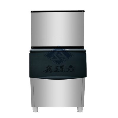 Máquina automática de fabricação de cubos de gelo industriais 400P 181 kg/dia para produção comercial de gelo