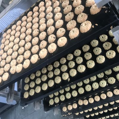 Máquina avançada de fabricação automática de biscoitos de bolo de nozes para a indústria de panificação