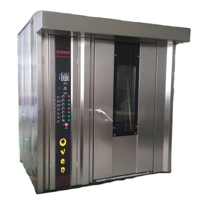 50 kg 16 bandeja Forno de cozimento a gás industrial Forno de cozimento rotativo Forno de cozimento Forno de cozimento Fornecedor elétrico