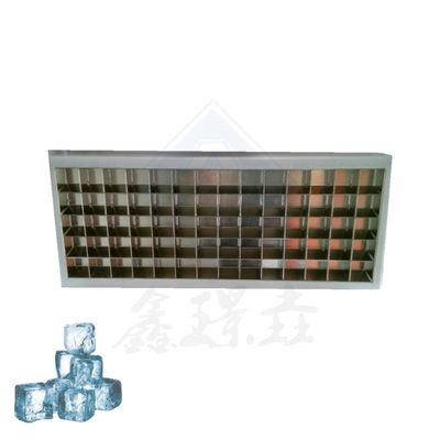 Lojas de alimentos e bebidas Evaporador de gelo 5x14 em fabricante automático de cubos de gelo industrial comercial