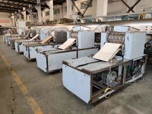 Máquina de biscoitos de leite doce de 3kw quadrado