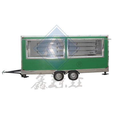 Caminhão de comida móvel industrial 450CM com design bonito e equipamento de cozinha personalizado de 3KW