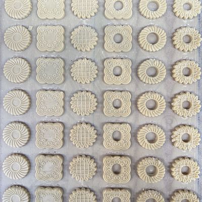 1450x100x1450mm Máquina automática de fazer biscoitos para a produção de bolos na padaria