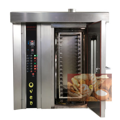 Máquina de processamento de alimentos Forno rotativo de um passo para biscoitos bolos e pão a preços acessíveis