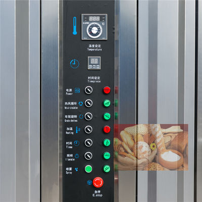 Máquina de processamento de alimentos Forno rotativo de um passo para biscoitos bolos e pão a preços acessíveis