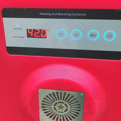 Caixa isolada de moldagem por rotação sem placas para restaurante servir chafing dish 110V