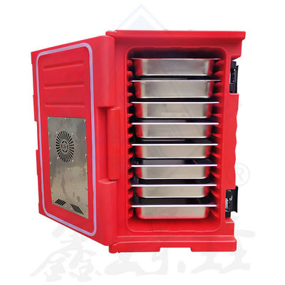 Caixa elétrica de isolamento de alimentos de 120L para manter o calor feita em moldagem rotacional