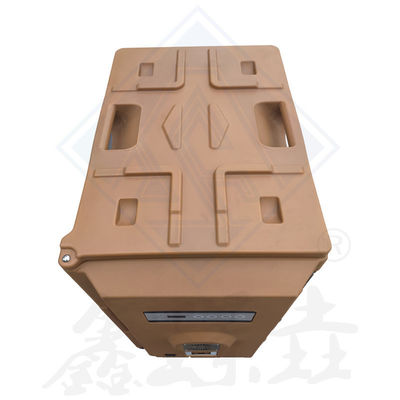 Caixa elétrica de isolamento de alimentos de 120L para manter o calor feita em moldagem rotacional