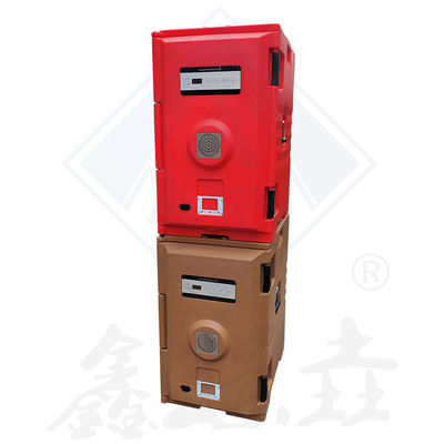 Caixa elétrica de isolamento de alimentos de 120L para manter o calor feita em moldagem rotacional