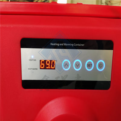 53x33.5x51cm Tamanho interno LLDPE de qualidade alimentar Plástico de calor Elétrico Caixa de alimentos aquecedora com espuma PU