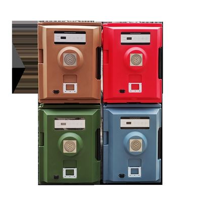 Caixa de aquecimento elétrico para catering Restaurante Entrega Caixa térmica à prova d'água 22KG 90L