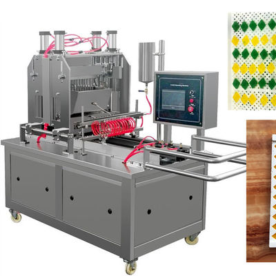 Máquina semi-automática de fabricação de doces para produção de alimentos doces em 50 kg de caramelo