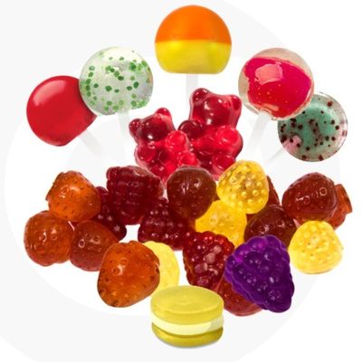 2021 Ano Máquina de doces moles para fabricação de doces de goma gelatina de pequena produção
