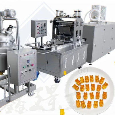 Máquina de chupa-chupa de doces de alta produção de 150 kg/h Adequada para a produção de doces