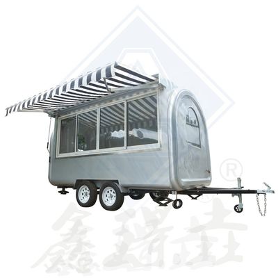 450CM Double Axle Nice Design Mobile Modelo redondo industrial personalizado para hotéis e restaurantes
