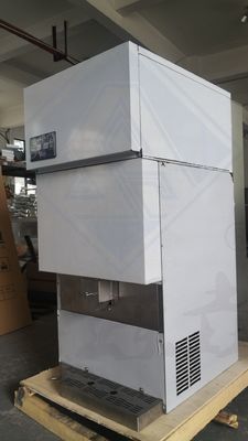 Máquina automática de fazer gelo de 60 kg Máquina de fazer gelo de cubo comercial
