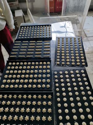 Máquina de fabricação de biscoitos de alta produtividade para pequenas empresas usando matéria-prima de farinha