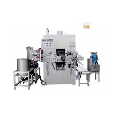 Máquina de rolamento de ovos de snack de alta produtividade para rolos de wafer comerciais a tensão de 380V