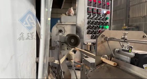 45kw Consumo de eletricidade Wafer Biscoito Snack Making Machines Full Automatic 50kg/h