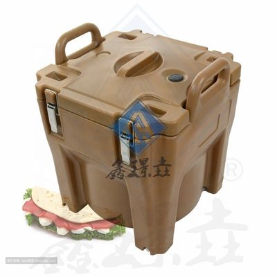 Caixa de transporte de alimentos isolada para entrega de alimentos cor personalizada e aquecedor aquecedor de alimentos