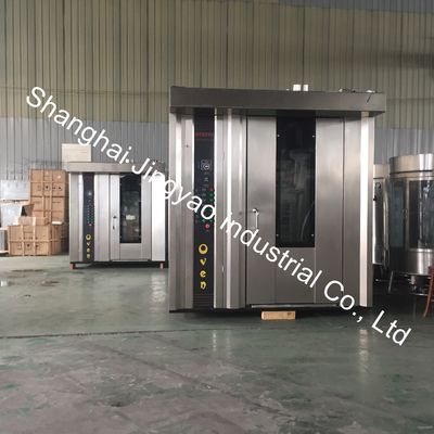 Aço inoxidável 16 bandejas Forno elétrico de tipo rotativo para padaria