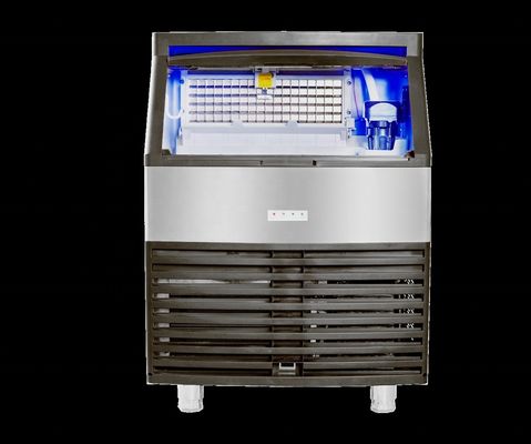Máquina de fabricação de cubos de gelo de aço inoxidável 304 para construção de sacos de plástico