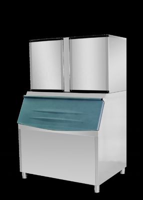 Máquina de fabricação de gelo comercial de cubo para produção industrial rápida de gelo