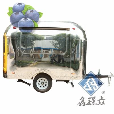 Carrinhos de comida comerciais Caminhão de comida móvel com cozinha e forno de pizza Vendedor confiável